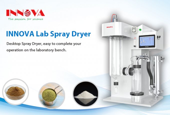 Lab spray dryer working principle