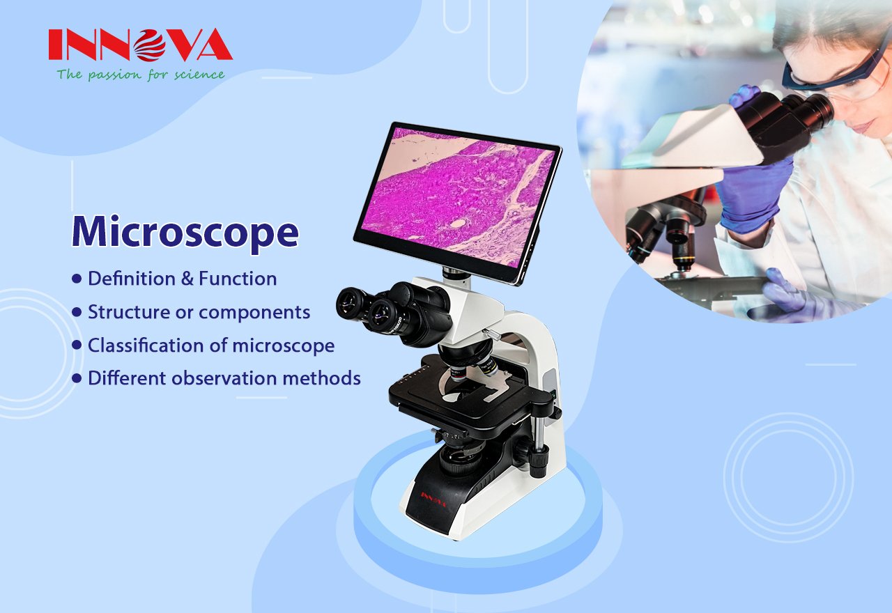 Microscope:Definition,Function,Structure,Classification and Different observation methods