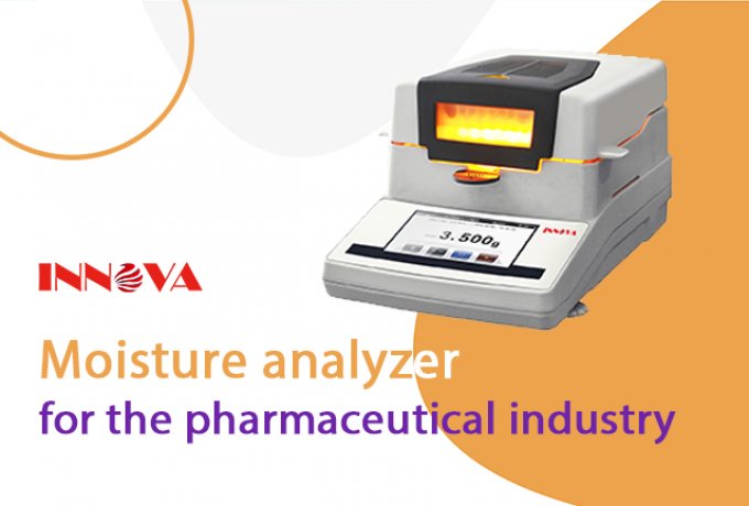 Moisture analyzer for the pharmaceutical industry