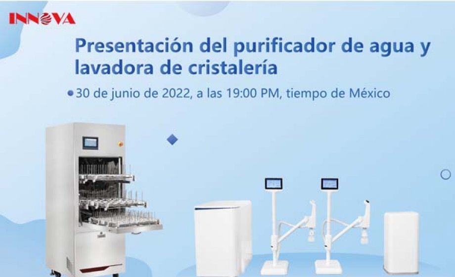 A presentation on water purification systems and Glassware washers especially for the Mexican market on June 30